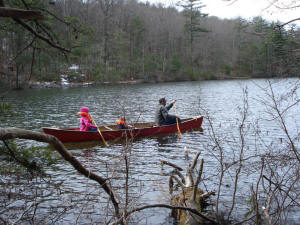 Canoeing at Fort Mountain State Park